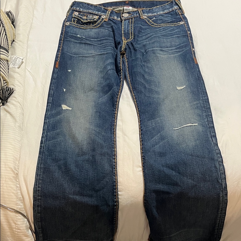 Men's True Religion Blue Jeans